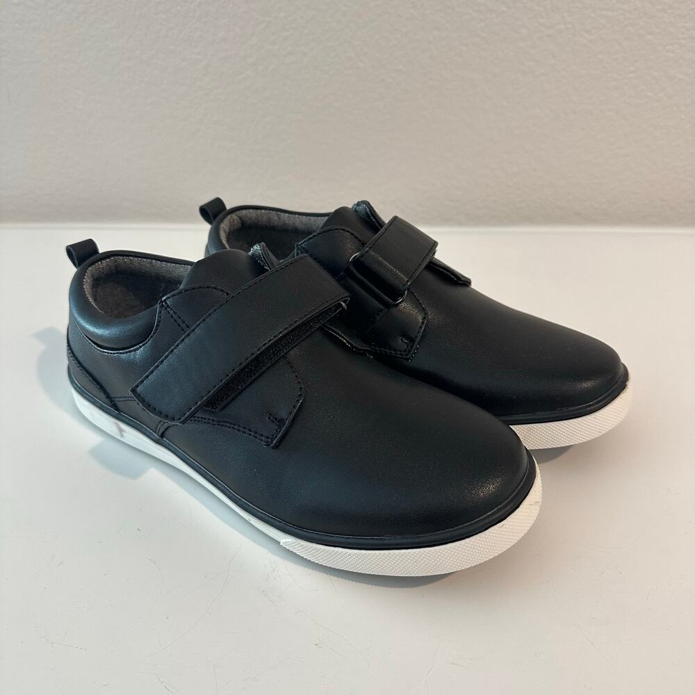 Firelli Boys Black Loafers Size 4 School Dress Shoes